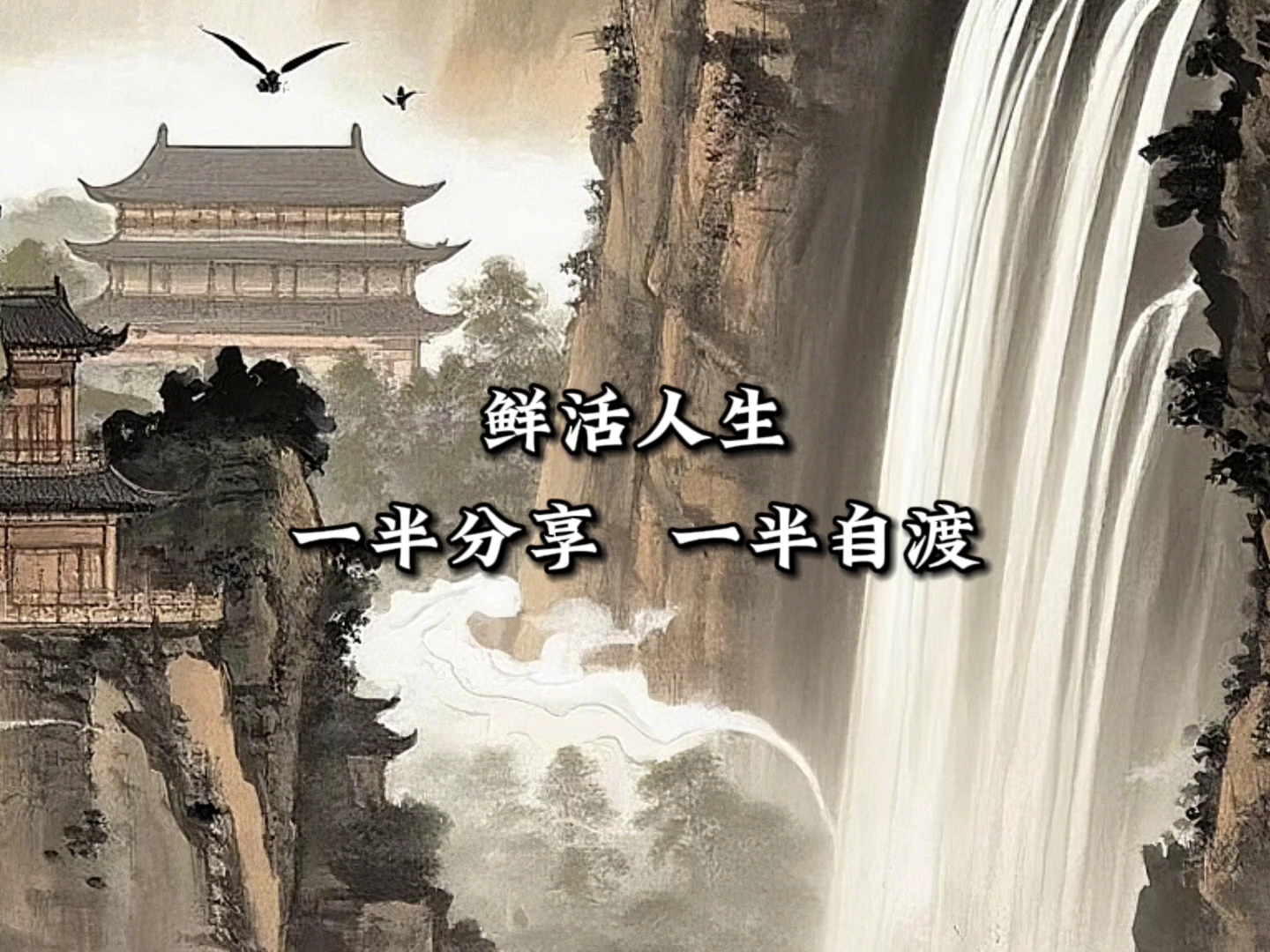 人生如旅行，别回头往前看